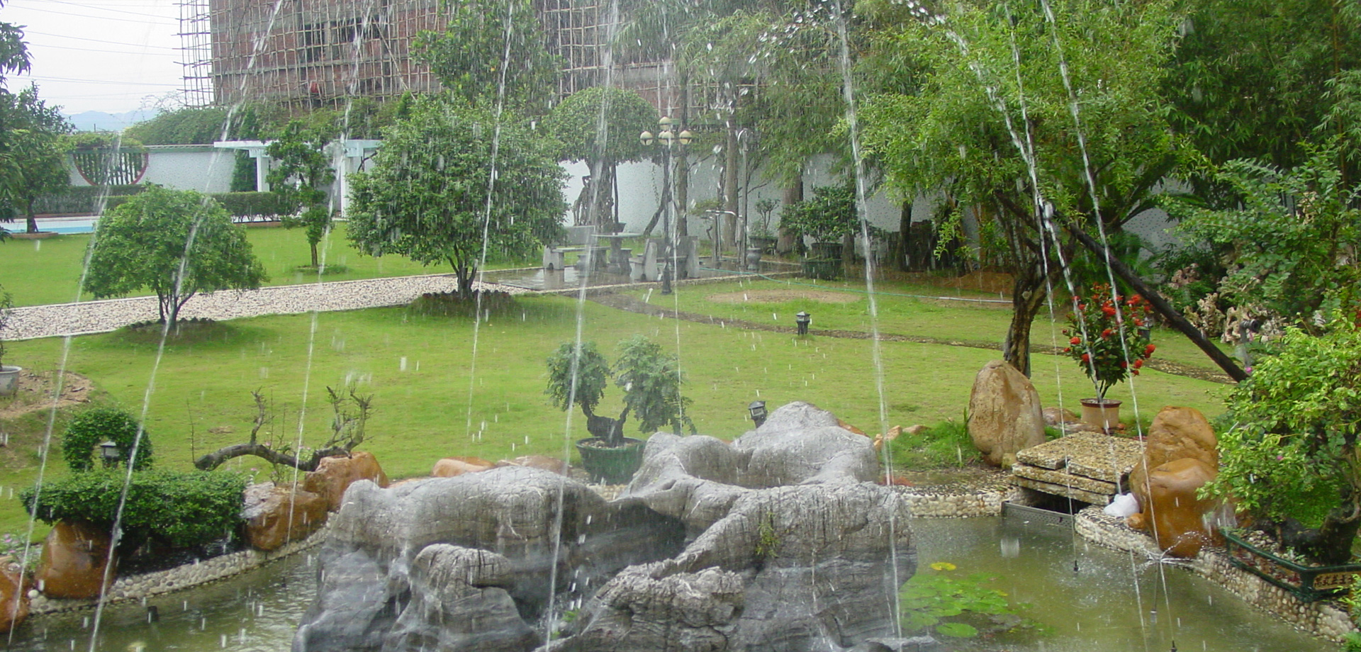 假山噴泉、園林規(guī)劃、庭院景觀(guān)